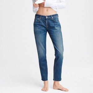 Rag & Bone Dre Low-Rise Slim Boyfriend Jeans